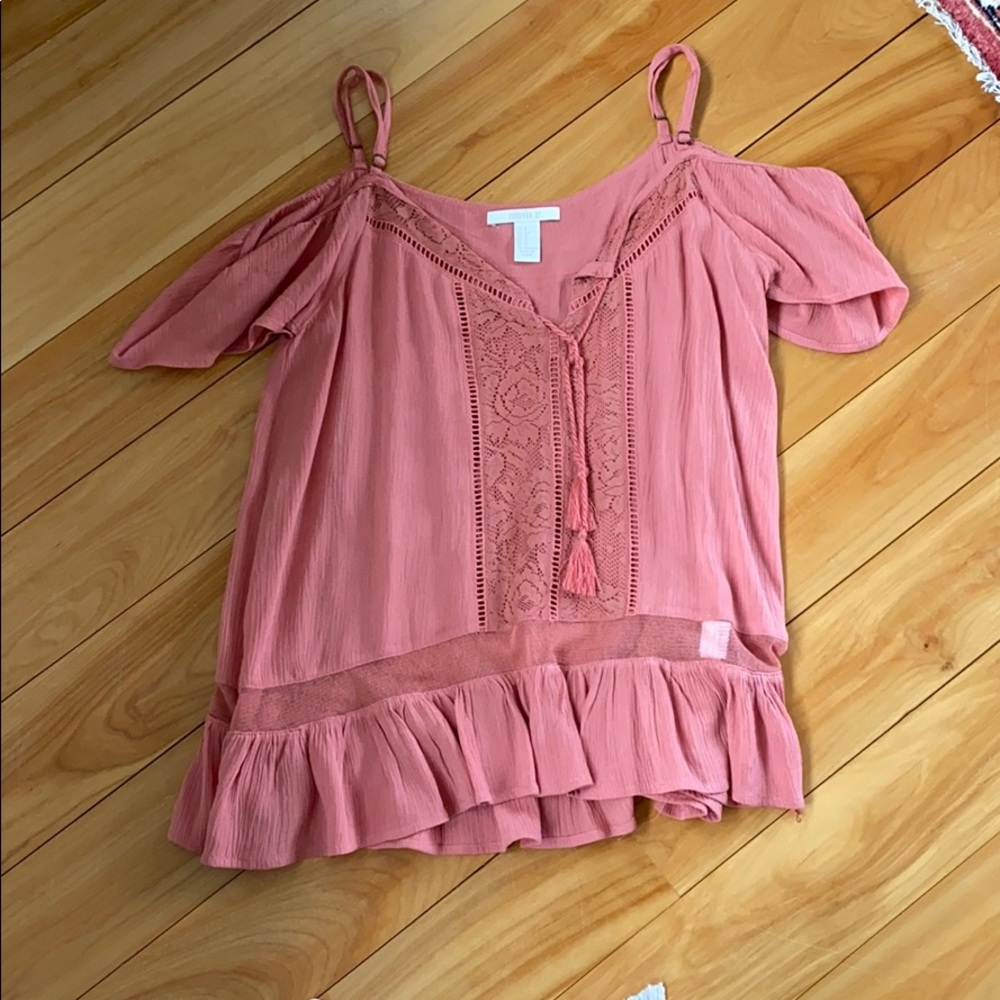 Pink blouse